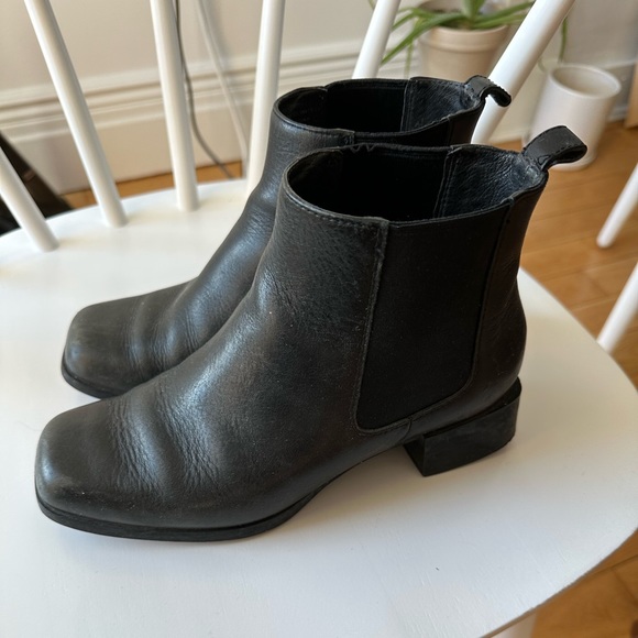 Camper Kobo Black Leather Chelsea Boots size 38 - Picture 2 of 8